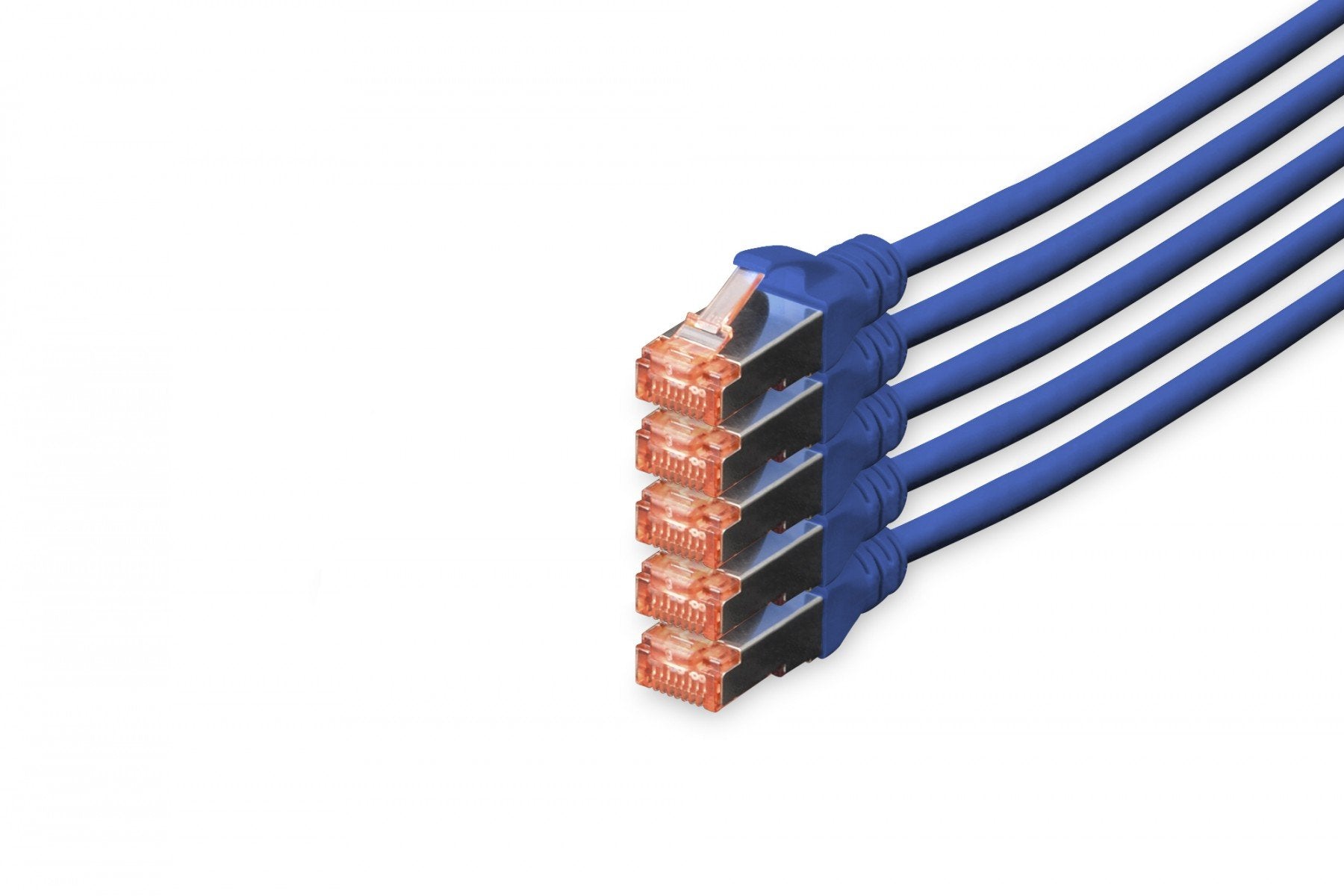 Digitus DK-1644-100-B-5 câble de réseau Bleu 10 m Cat6 S/FTP (S-STP)