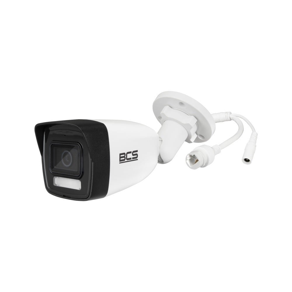 BCS BCS-V-TIP16FSR3L3(2) Caméra Tubulaire IP 6MP avec Technologie NightColor et Microphone Intégré