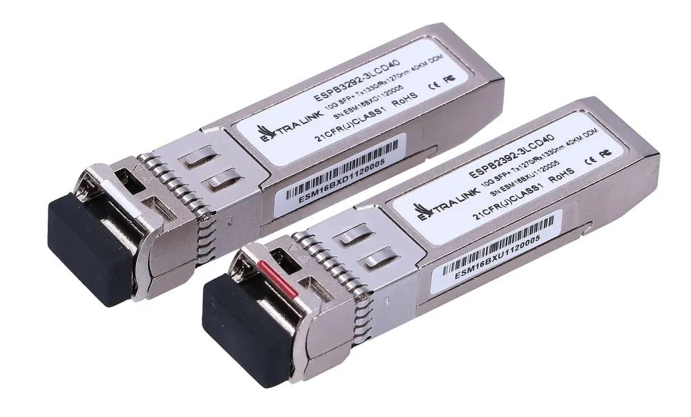 Extralink EX.8062 module émetteur-récepteur de réseau Fibre optique 10000 Mbit/s