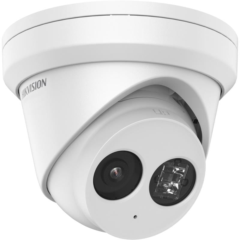 Hikvision DS-2CD2383G2-IU(2.8mm)(BLACK) 8 MP AcuSense Fixed Turret Network Camera