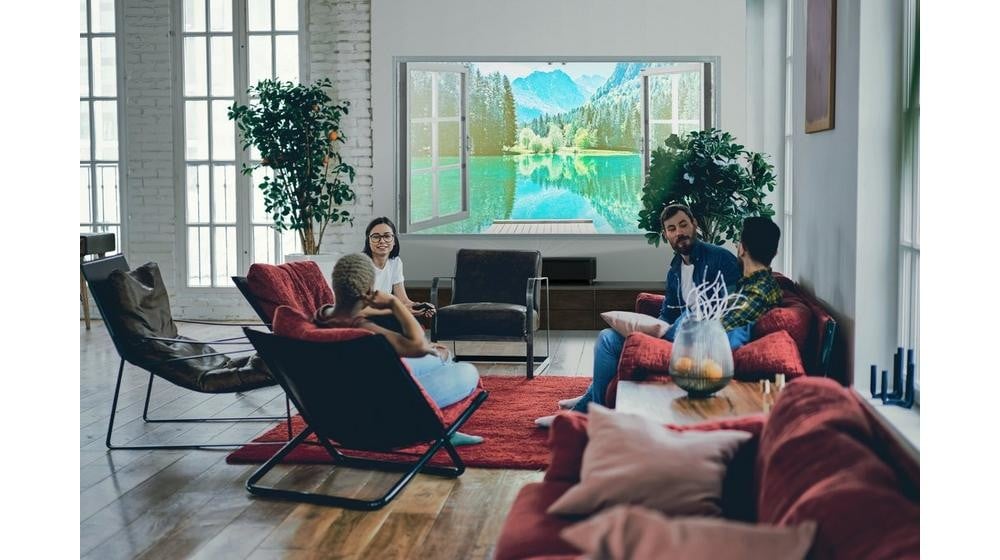 EPSON EH-LS800W Projecteur laser UST - 4K PRO-UHD Home Cinema- 16: 9- 4000 lumens-2 500.000: 1- 3x HDMI- Android TV™ Bluetooth- Noir