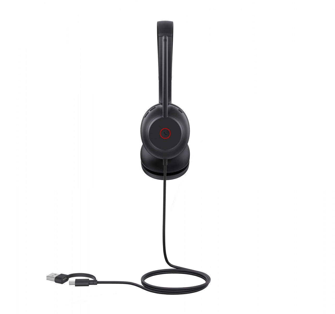 Yealink UH35 Dual UC USB-C/A Avec fil Arceau Bureau/Centre d'appels USB Type-C / USB Type-A Noir