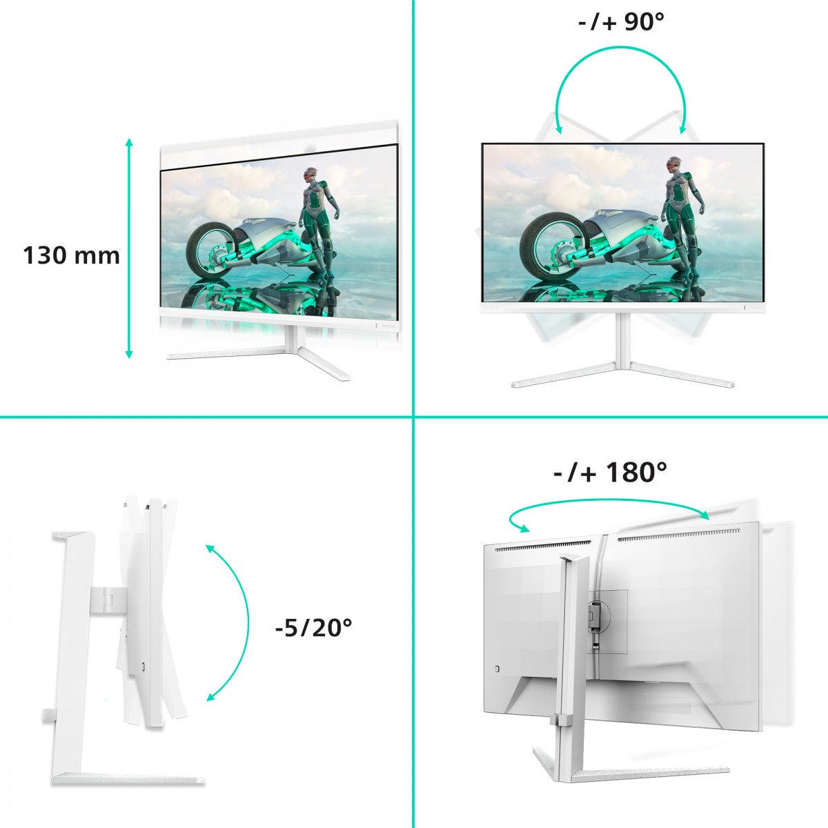 PHILIPS 27M2N3501PA/00 27p 2560x1440 1ms 2xHDMI DP