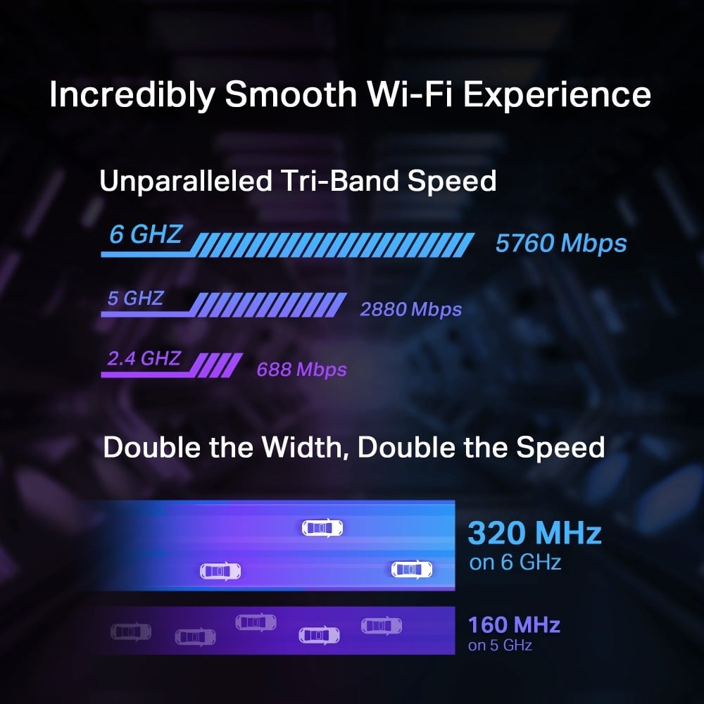 BE9300 Wi-Fi 7 Bluetooth 5.4 PCIe Adapte
