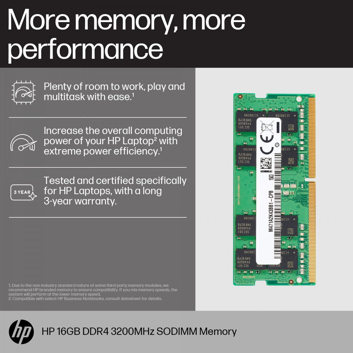 HP 16GB DDR4 3200 SO DIMM