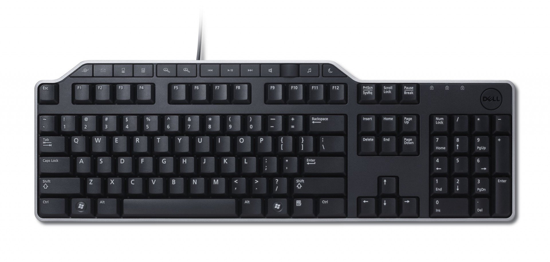 Keyboard : US/Euro QWERTY Dell KB-522