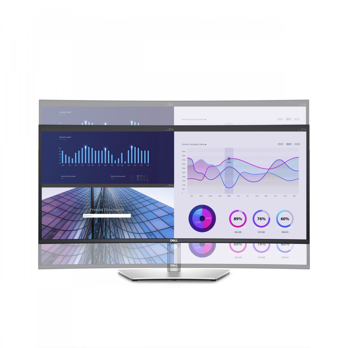 "DELL UltraSharp U3423WE LED display 86,7 cm (34.1"") 3440 x 1440 pixels UltraWide Quad HD LCD Argent"