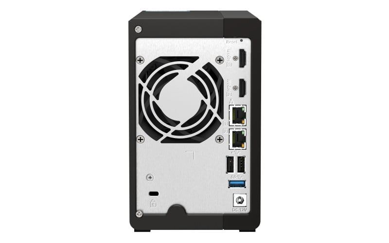 QNAP TS-253E-8G 2-bay desktop NAS Intel Celeron J6412 4C 2.0GHz burst 2.6GHz onboard 8Go RAM 2xHDMI 1.4b 2xM.2 2280 PCIe slots
