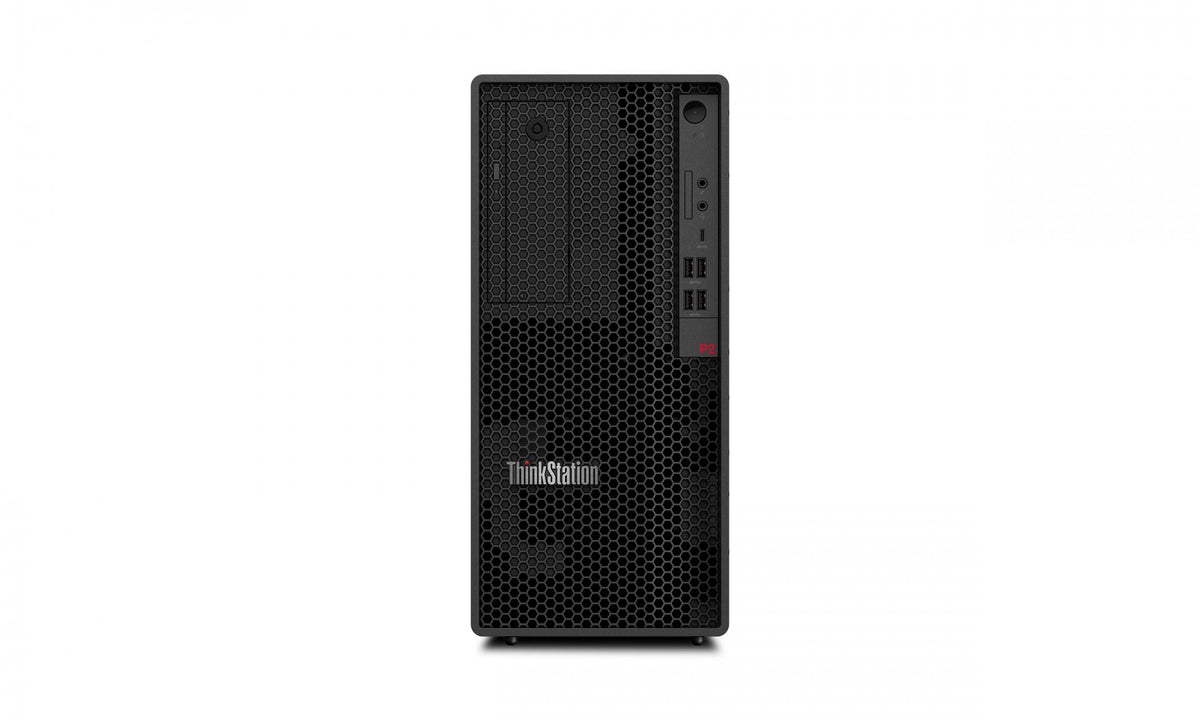 Lenovo ThinkStation P2 Tower Gen 2 Intel Core Ultra 7 265K 32 Go DDR5-SDRAM 512 Go SSD NVIDIA RTX 2000 Ada Windows 11 Pro Station de travail Noir