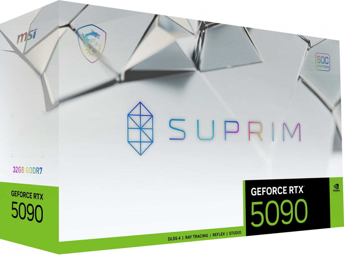 MSI GeForce RTX 5090 Suprim SOC 32GB GDDR7 DLSS4