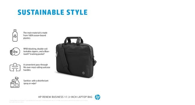 HP Renew Business 17.3pcs Laptop Bag