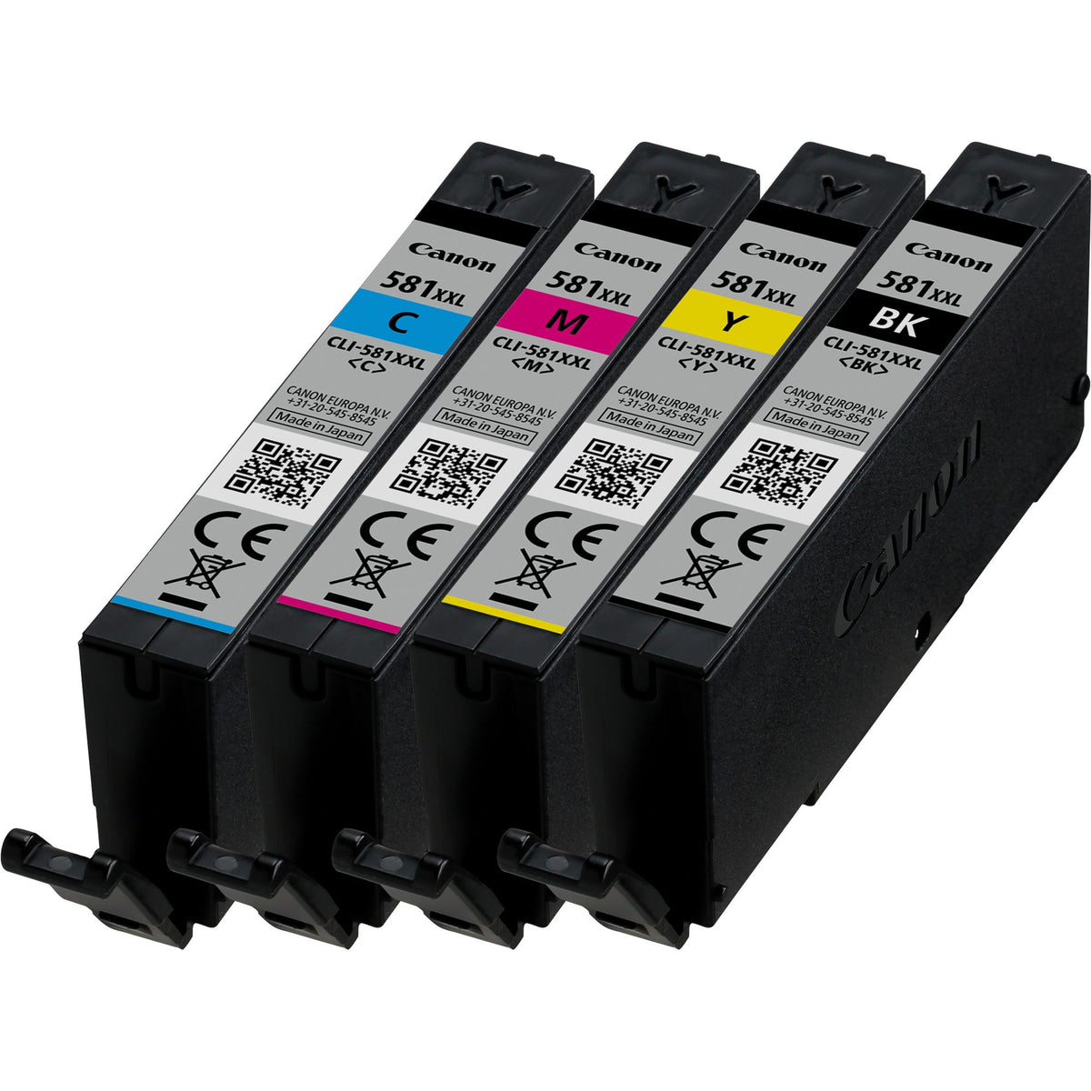 Canon Multipack de cartouches d'encre a haut rendement CLI-581XXL BK/C/M/Y