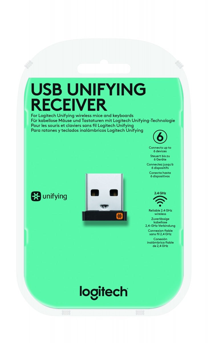 Logitech 910-005236 gadget USB Noir