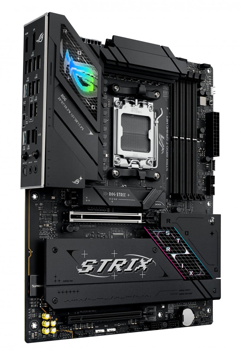 ASUS ROG STRIX B850-F GAMING WIFI AM5 DDR5 ATX MB 1xHDMI 1xDP 4xM.2 2xSATA