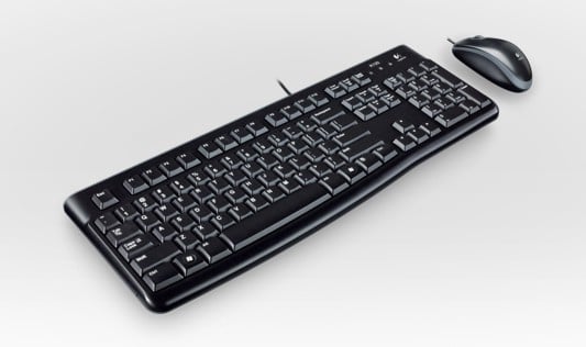 LOGITECH MK120 Pack clavier souris filaire FR
