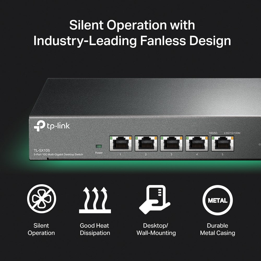 TP-LINK TL-SX105 10GE Unmanaged Switch