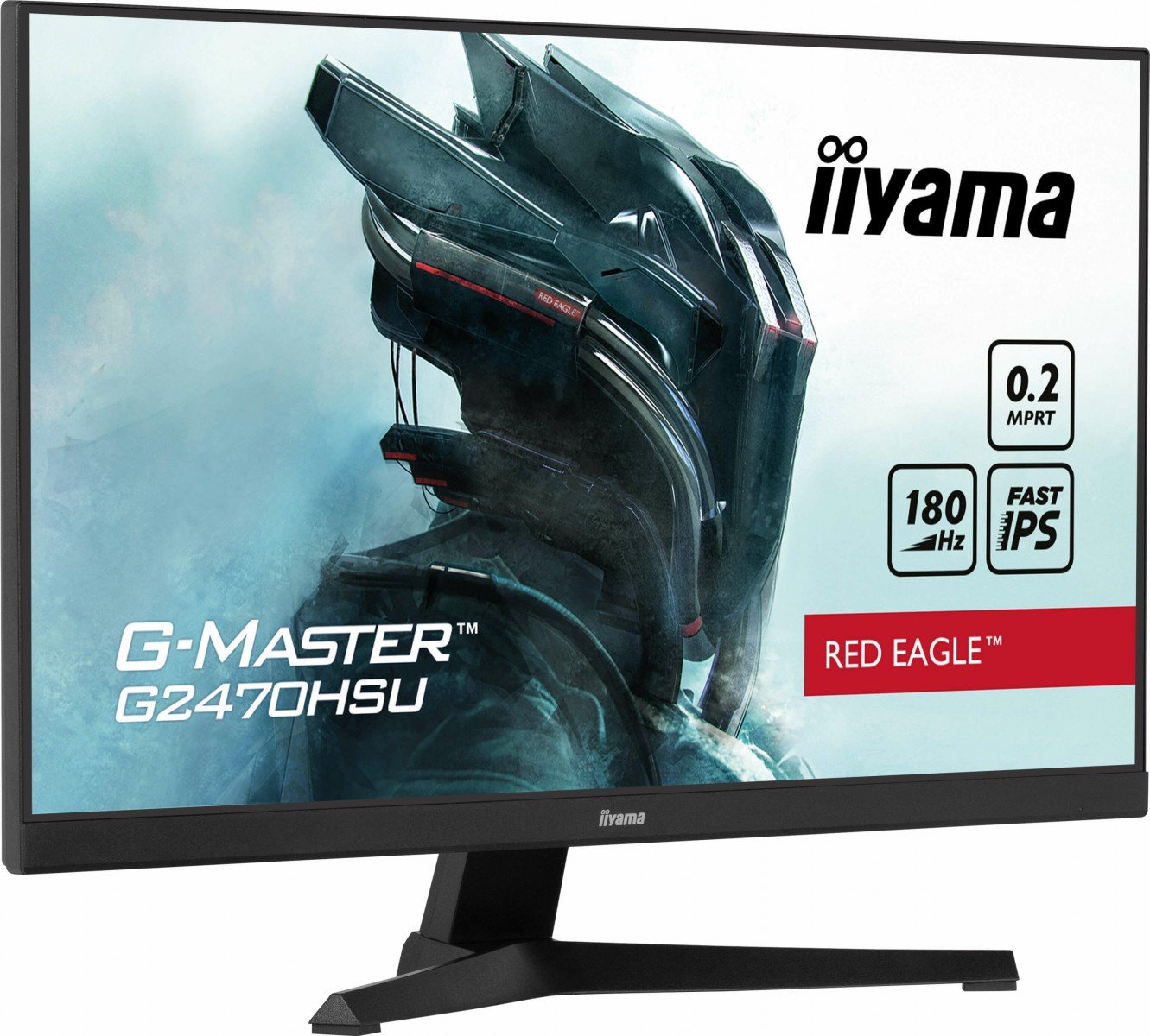 "iiyama G-MASTER G2470HSU-B6 écran plat de PC 60,5 cm (23.8"") 1920 x 1080 pixels Full HD LCD Noir"