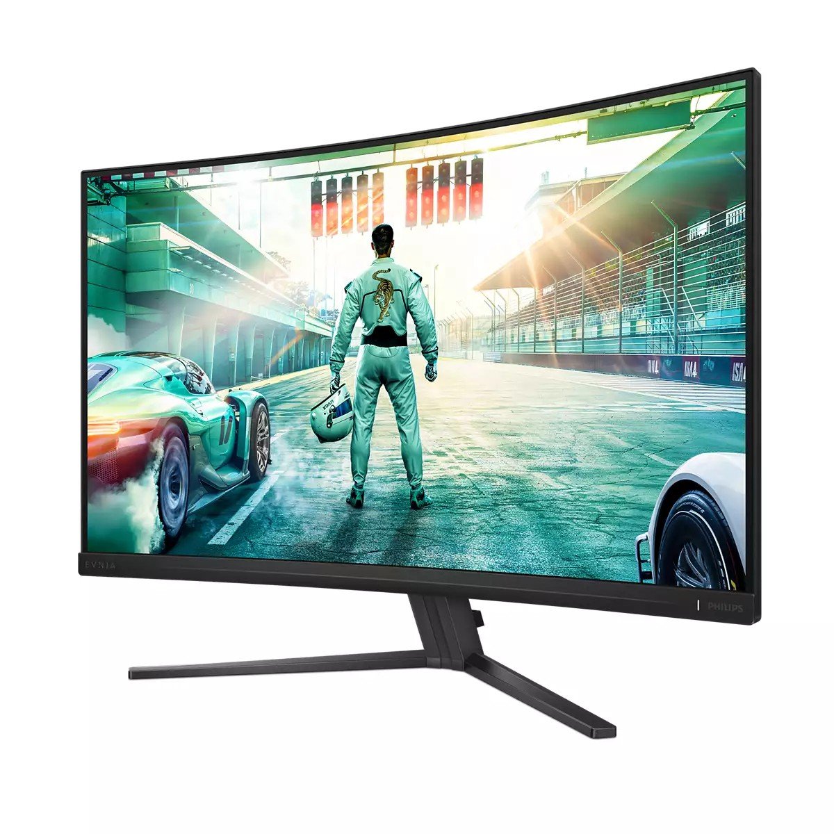 PHILIPS Evnia 3000 32M2C3500L - Ecran Gaming incruvé - 32p - 2560 x 1440 QHD 180 Hz - VA - 300 cd/m² -3500:1 - HDR10 - 2xHDMI DP -