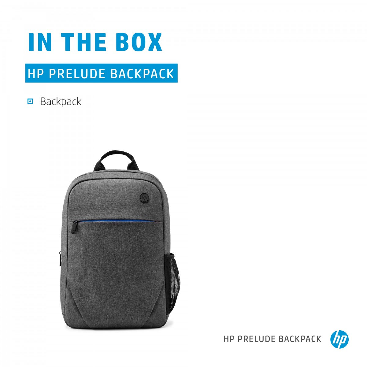"Sac a dos HP Prelude pour ordinateur portable 15,6"" gris (1E7D6AA)"