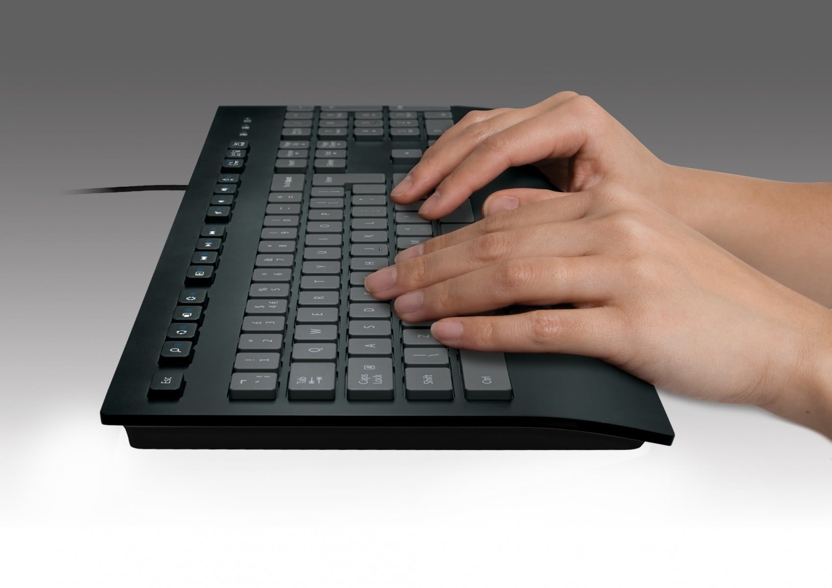 LOGITECH Corded Keyboard K280e azerty for Business (FR)