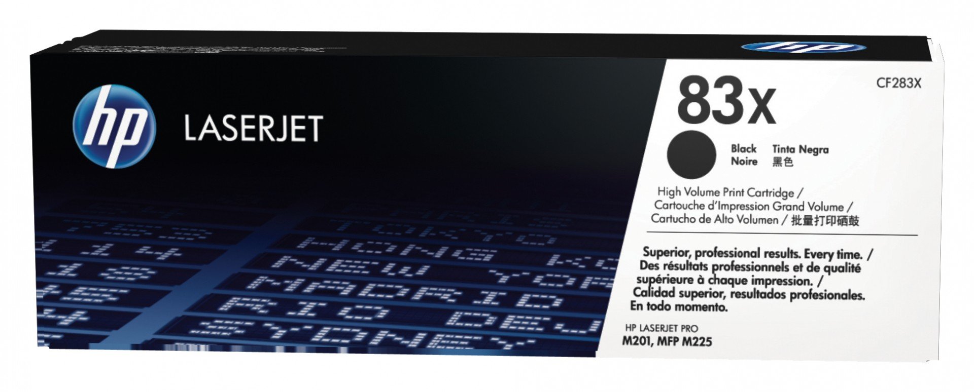 HP 83X original Toner cartridge CF283X black high capacity 2.200 pages 1-pack