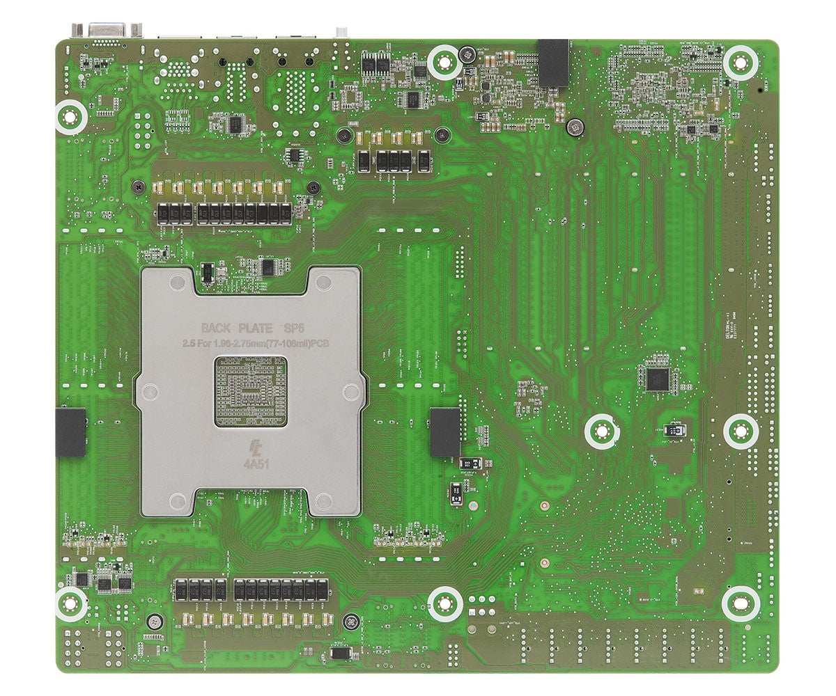 ASRock TURIND8-2L2T, 1xSKT, LGA 6096, AMD EPYC 9005, SoC, SATA, NVMe, 2xM.2, 2x10GbE, 2xGbE, IPMI