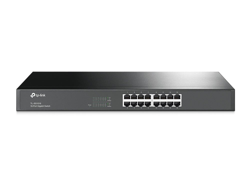 16 Gigabit Switch 19-inch rack-mount