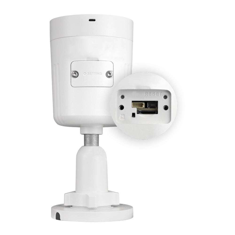 BCS BCS-V-TIP24FSR4L4-AI1(2) Caméra tubulaire IP 4MP avec technologie AcuSense et IR 40m