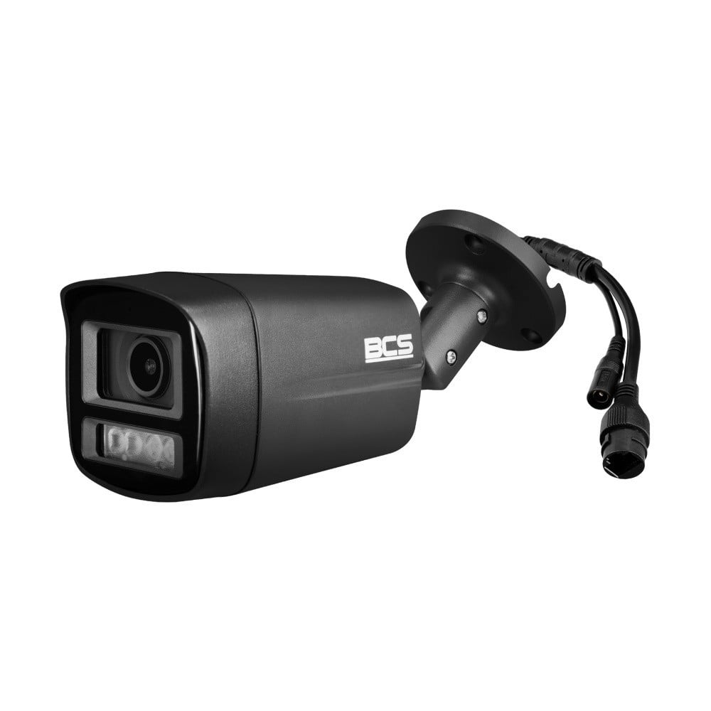 BCS BCS-L-TIP14FCL5-Ai1-G Caméra Tubulaire IP 4MP avec Technologie NightColor et Boîtier IP67