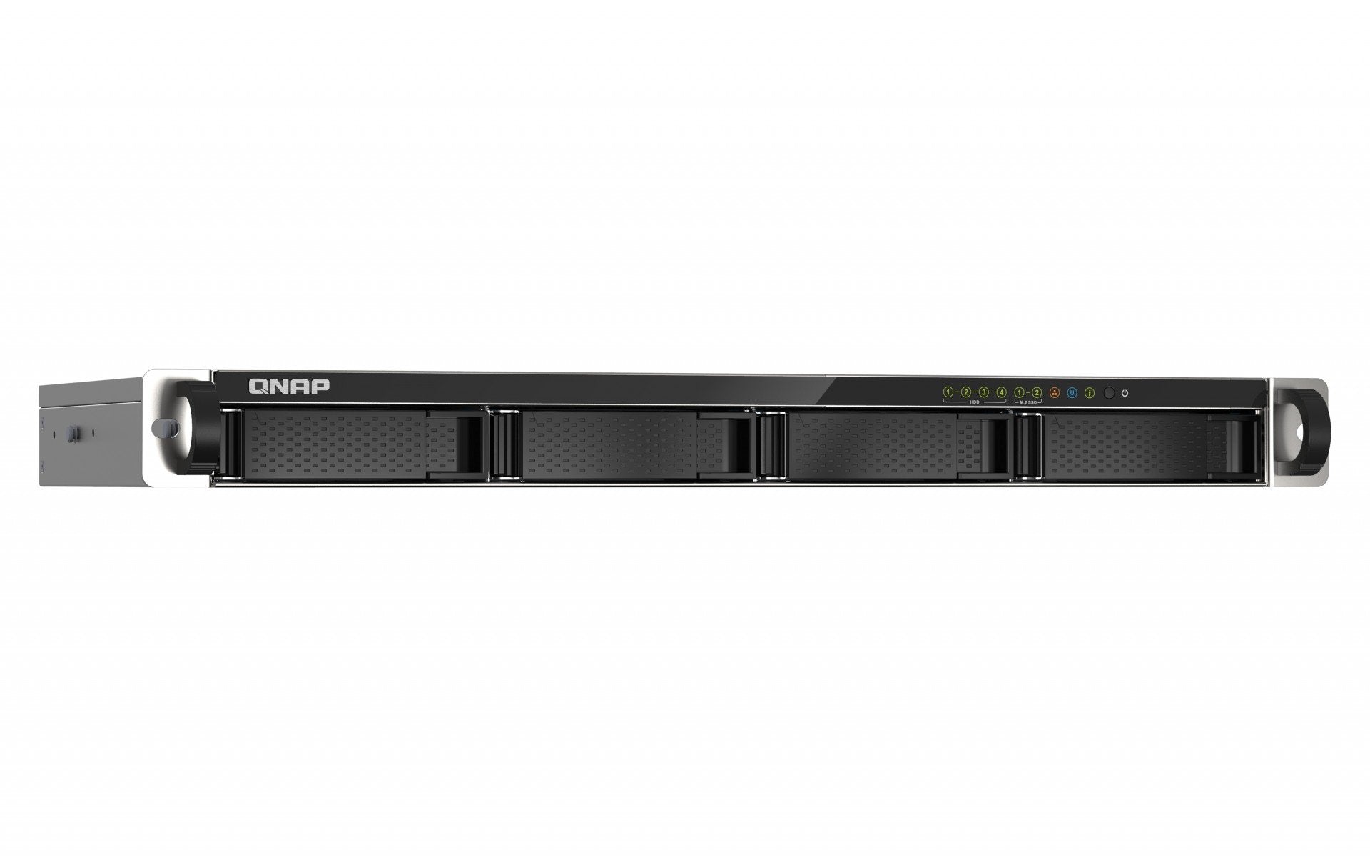 4-bay 1U short-depth 12" NAS Marvell Oc
