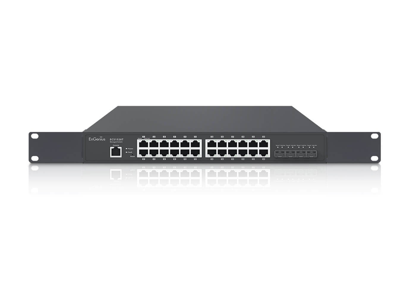 EnGenius ECS1528T Commutateur géré 24x RJ45 Gigabit, 4x SFP+, EnGenius Cloud