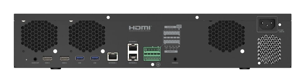 Hanwha XRN-6420B2 NVR 64CH Noir