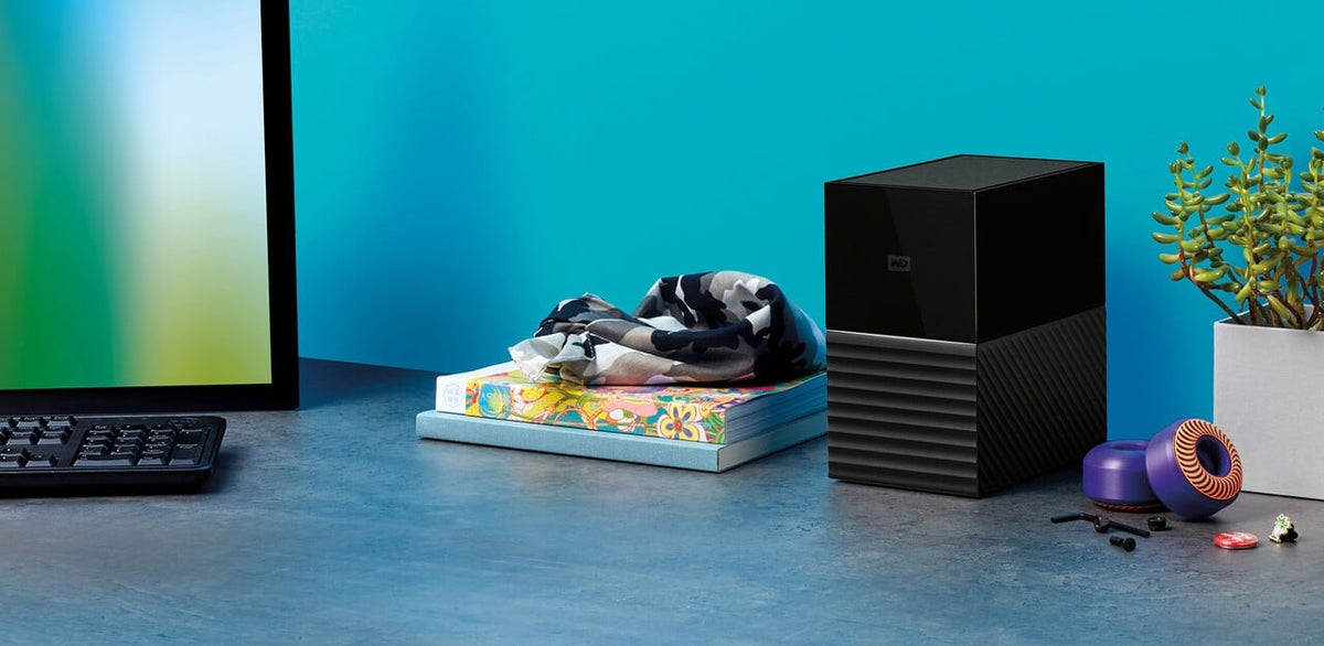 WD My Book Duo 36To Black RAID Storage Dual-Drive RAID 0/1 JB0D USB3.1 RTL