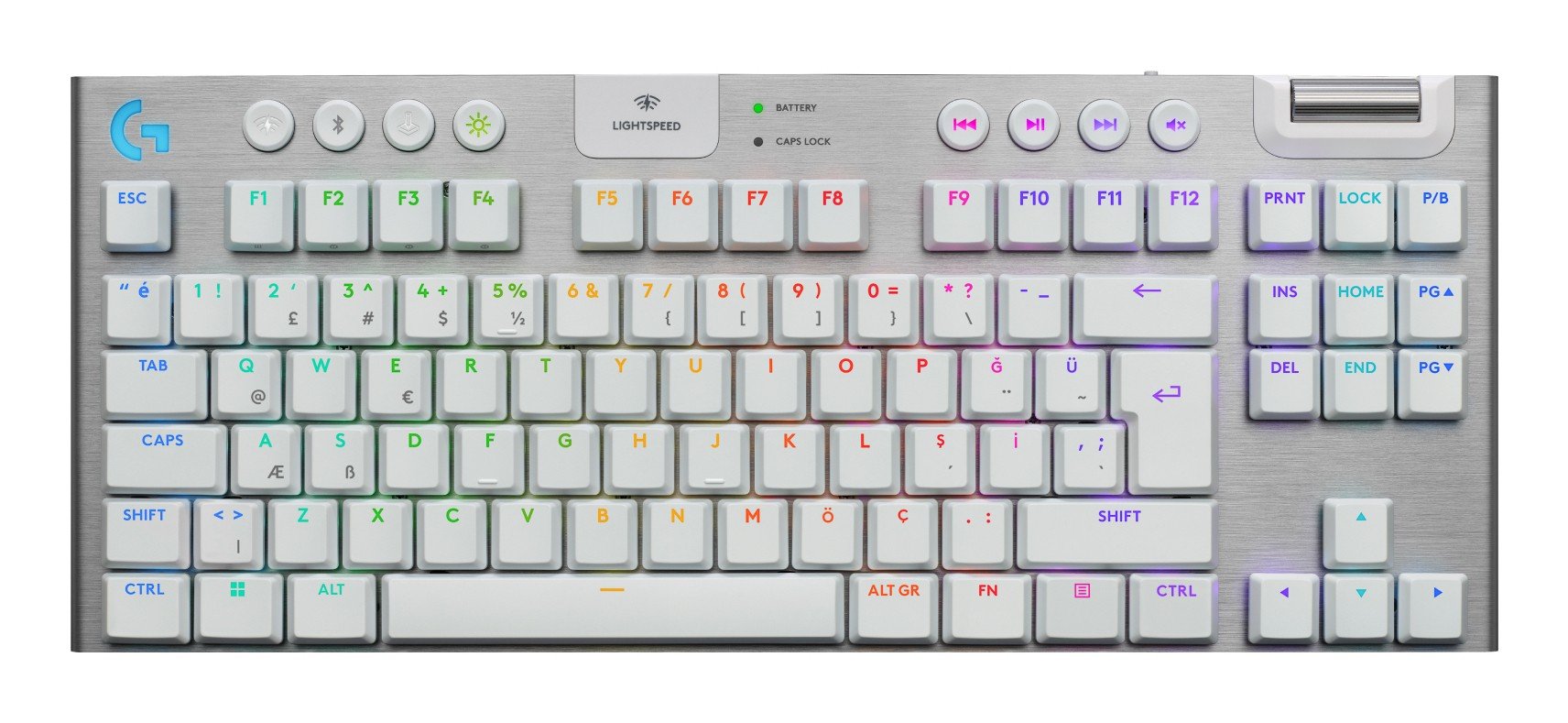 Logitech 920-012737 G915 X Lightspeed TKL Clavier de jeu sans fil blanc