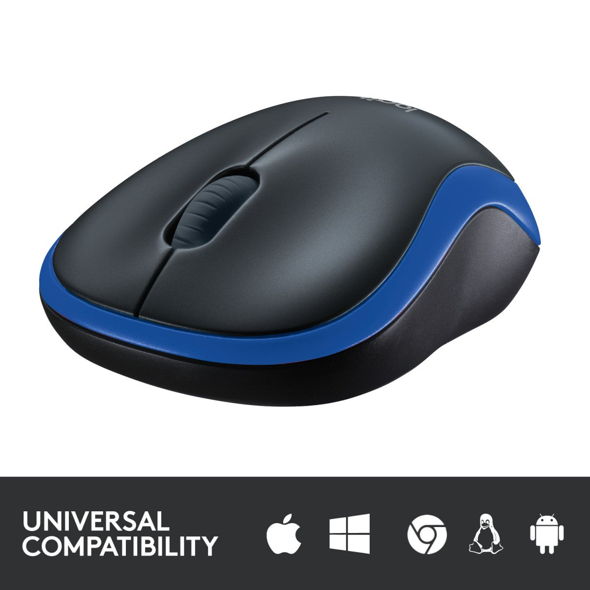 Wireless Mouse M185 Blue EER