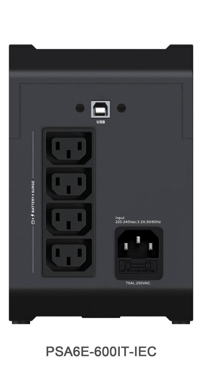 Vertiv PowerUPS 200 Essential 600VA/315