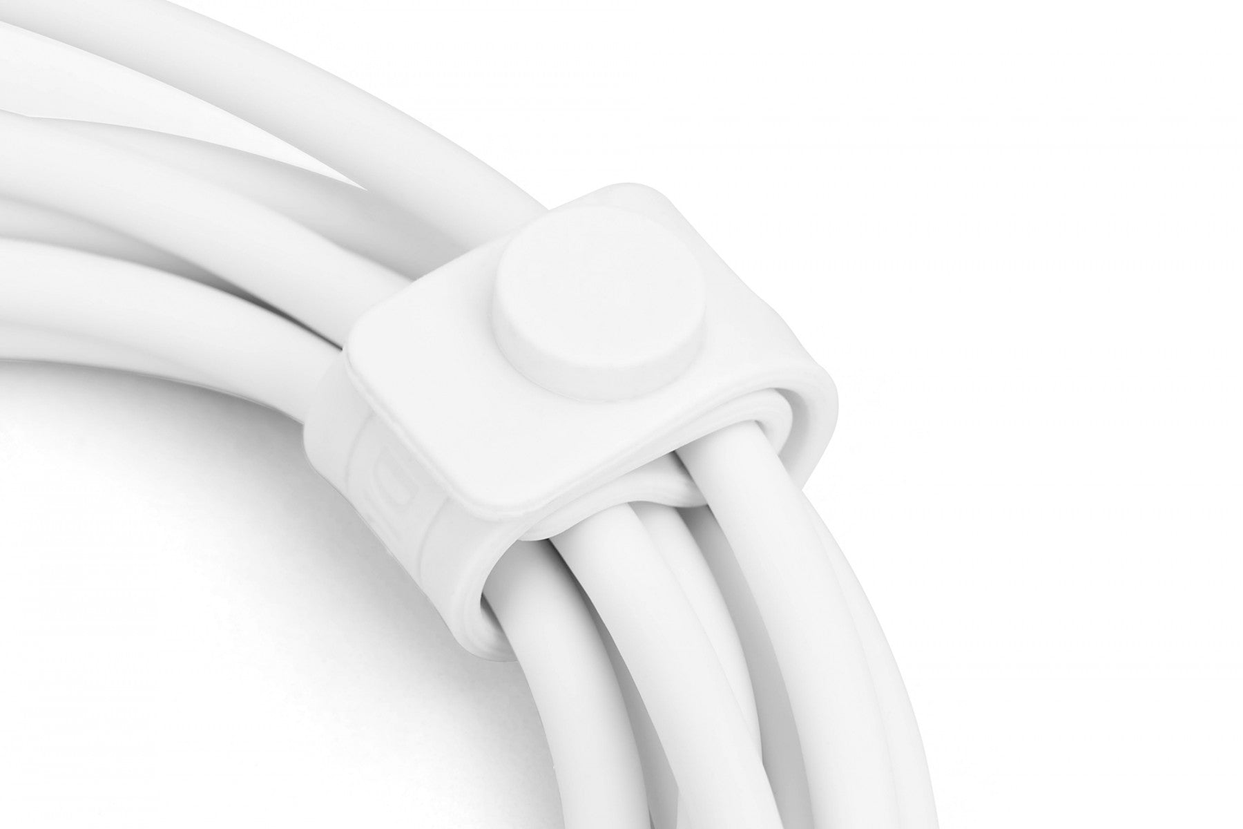 Câble d'alimentation en silicone USB-C vers Lightning, USB 2.0 60W, MFI, 1m blanc