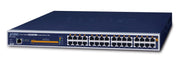 PLANET UPOE-1600G commutateur réseau Géré Gigabit Ethernet (10/100/1000) Connexion Ethernet, supportant l'alimentation via ce port (PoE) 1U Bleu