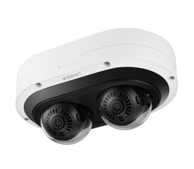 Hanwha PNM-7082RVD caméra de sécurité Dôme Caméra de sécurité IP Intérieure et extérieure 1920 x 1080 pixels Plafond/mur