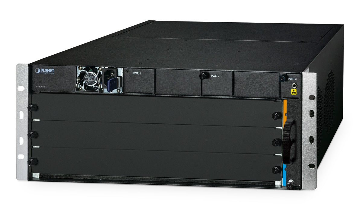 PLANET CS-6303R commutateur réseau Géré L3 Noir