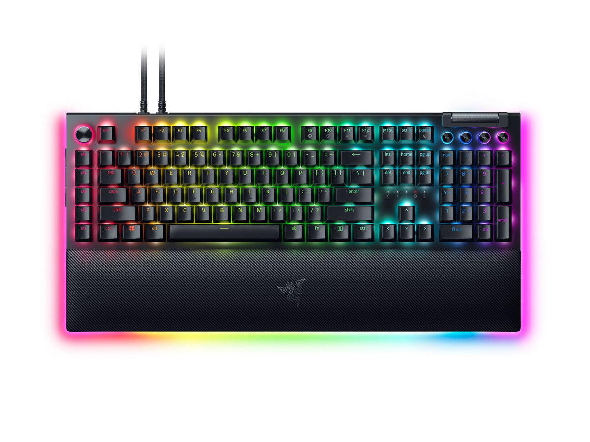 Razer BlackWidow V4 Pro clavier Gaming USB QWERTY US International Noir