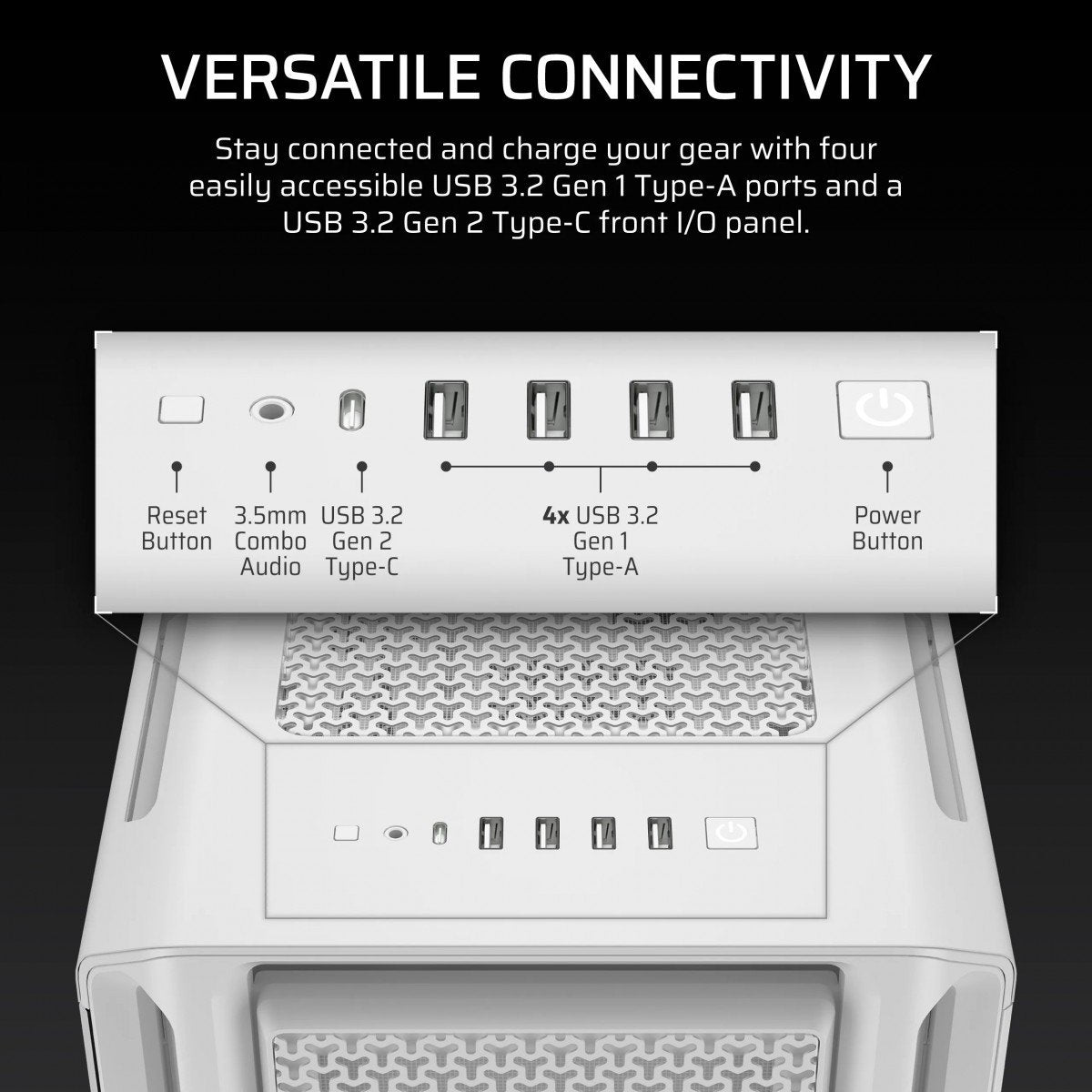 Corsair 5000T Midi Tower Blanc