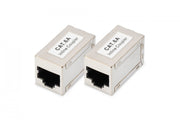 Digitus DN-93905-2 Raccords modulaires blindés CAT 6A Argent 2 pieces
