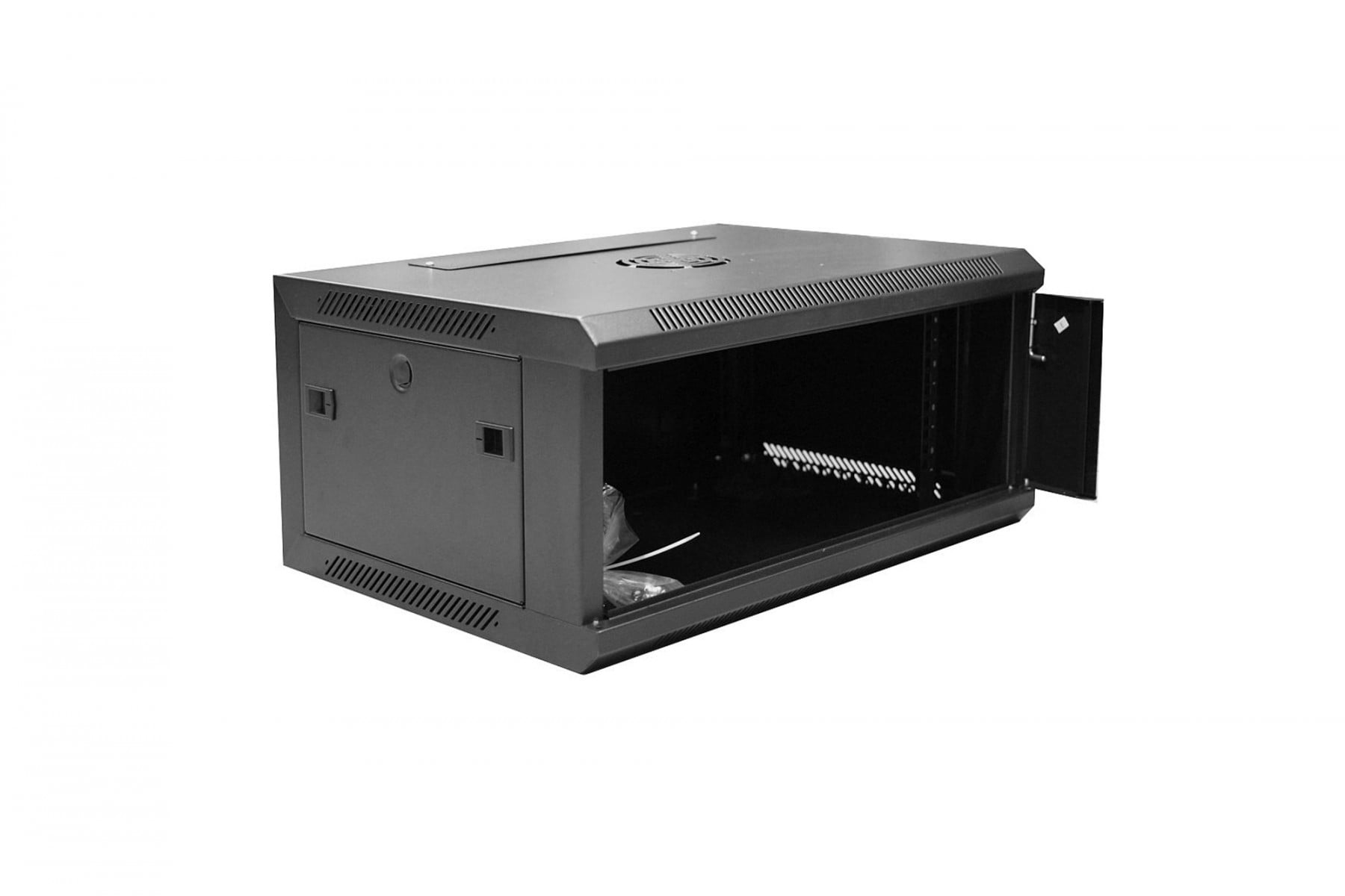 Digitus DN-W19 04U/450/B étagere 4U Rack monté sur le mur Noir