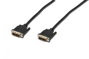 Digitus AK-320107-020-S câble DVI 2 m DVI-D Noir