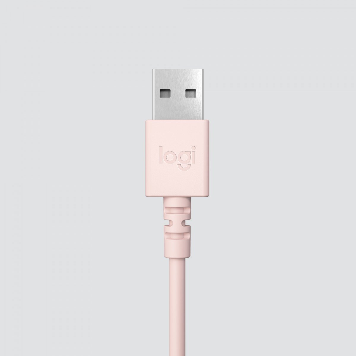LOGITECH H390 Headset on-ear wired USB-A rose