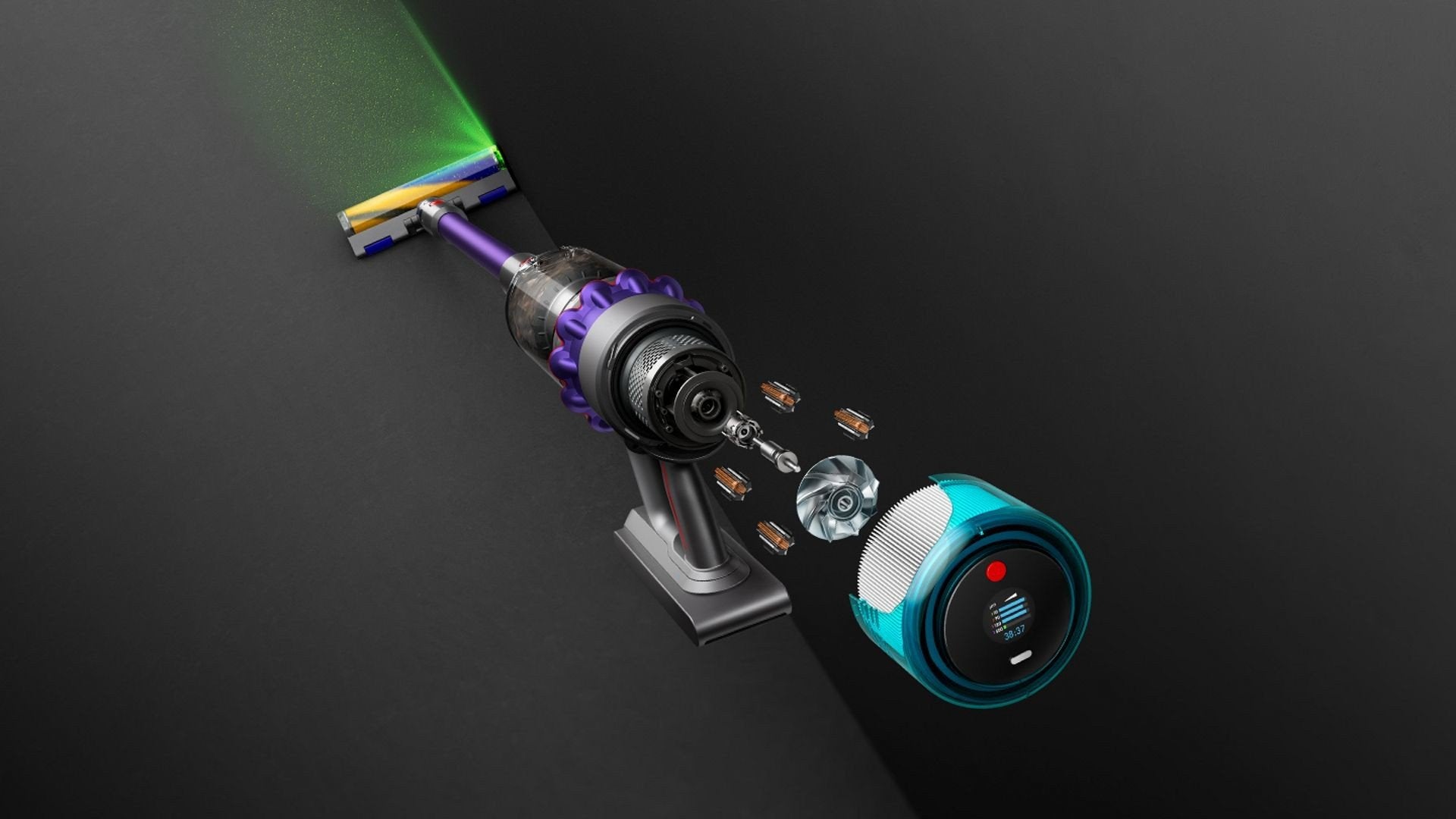 Aspirateur sans fil Dyson Gen5detect Absolute Violet