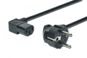 Digitus AK-440102-018-S câble électrique Noir 1,8 m CEE7/7 IEC C13