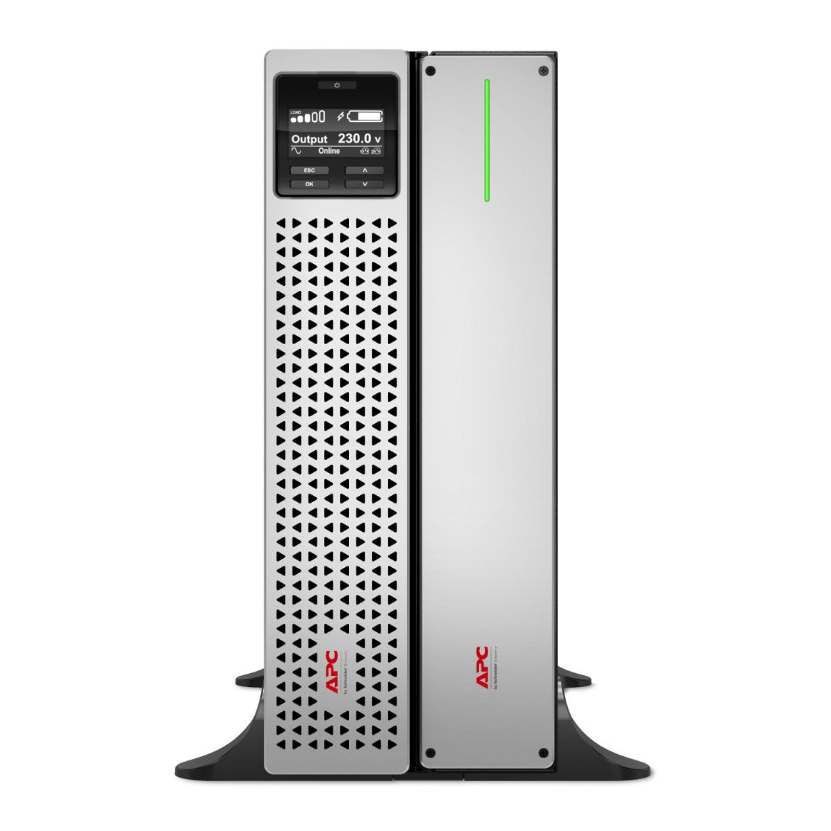 APC Smart-UPS On-Line UPS Li-ion rack-mountable AC 220/230V 2700Watt 3000VA USB output connectors 8 4U 1.83m cord Black silver