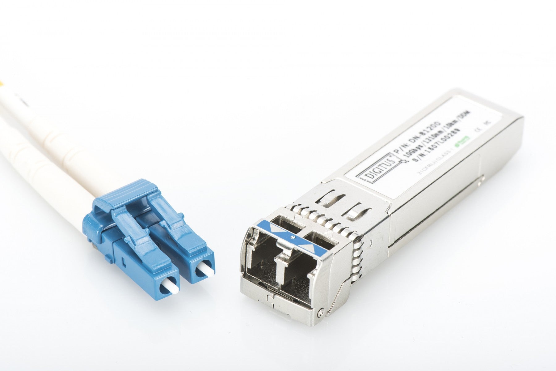 Digitus DN-81200 module émetteur-récepteur de réseau Fibre optique 10000 Mbit/s mini-GBIC/SFP 850 nm